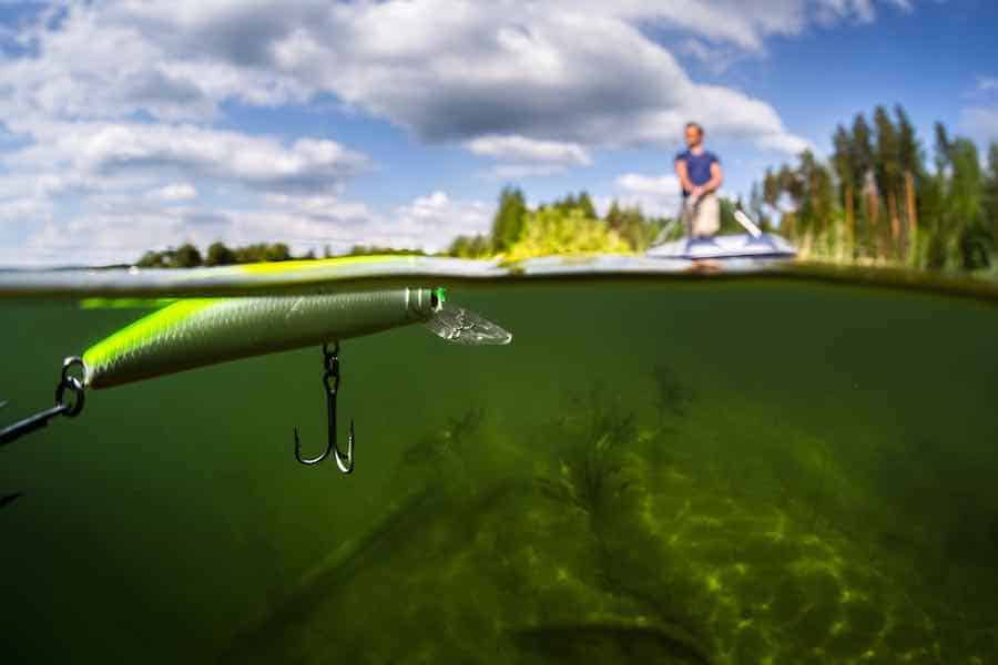 Fishing Lure in the water